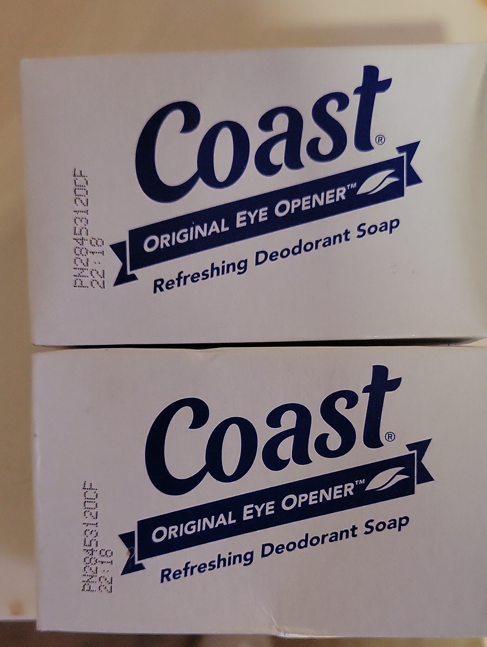 Coast Refreshing Deodorant Soap - White Packaging